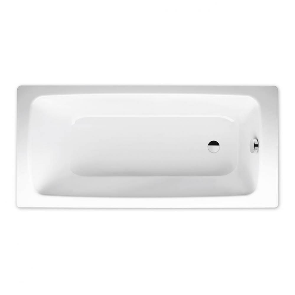 Heavy Gauge Titanium Steel Enamel Cayono Drop In Tub Bathtub - Model 164