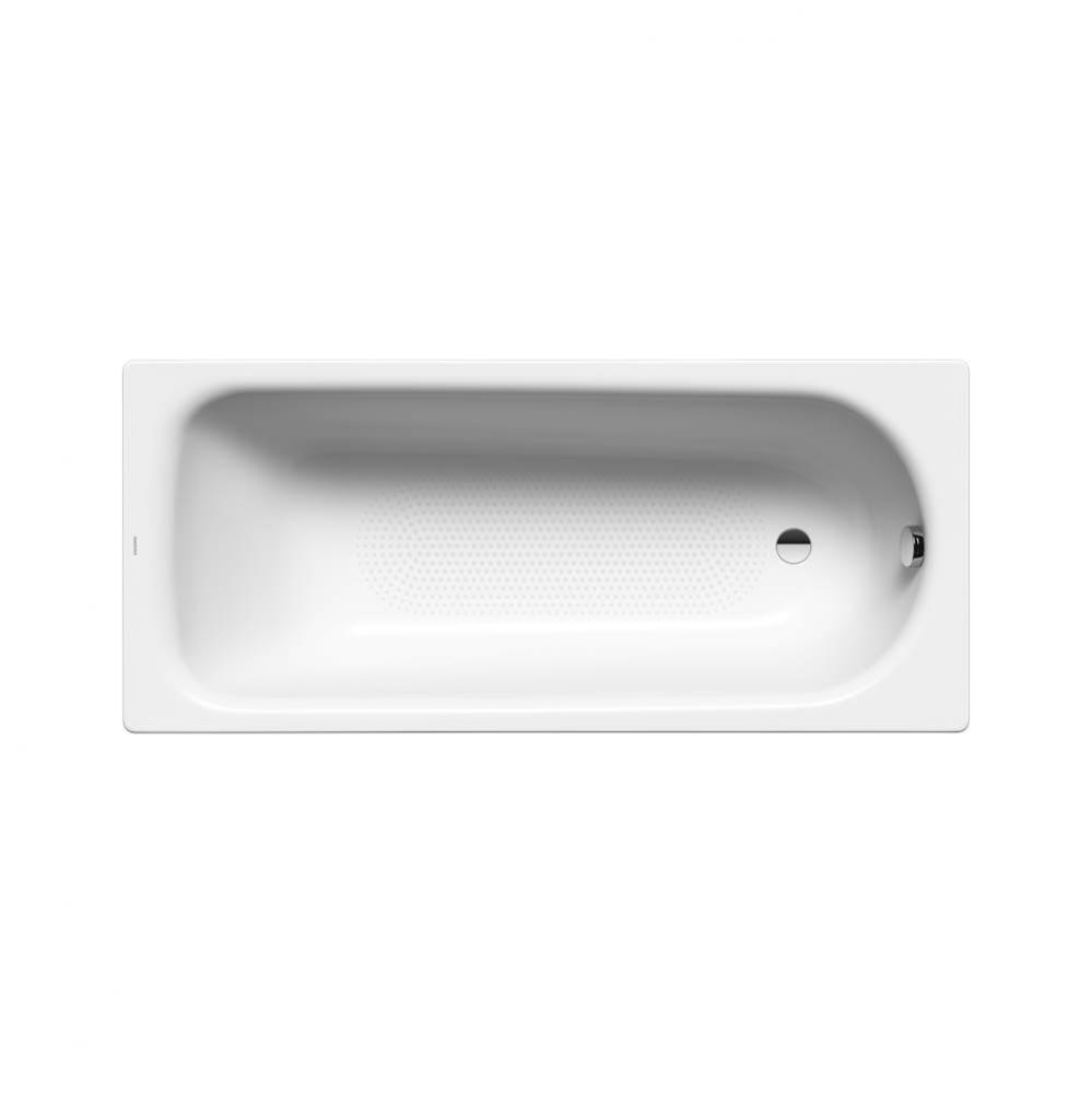 Heavy Gauge Titanium Steel Enamel Saniform Plus Bathtub with US Size Overflow - Model 361-1-V10