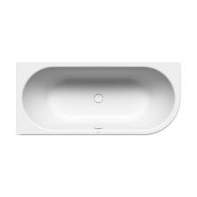 Kaldewei 283714000001 - Heavy Gauge Titanium Steel Enamel Centro Duo 1 Right Bathtub - Model 137