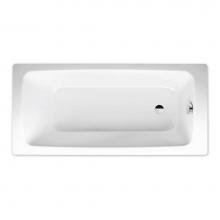 Kaldewei 276514000001 - Heavy Gauge Titanium Steel Enamel Cayono Drop In Tub Bathtub - Model 161