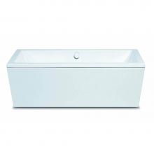 Kaldewei 235114020001 - Heavy Gauge Titanium Steel Enamel Conoduo with Molded Panel Bathtub - Model 733-7