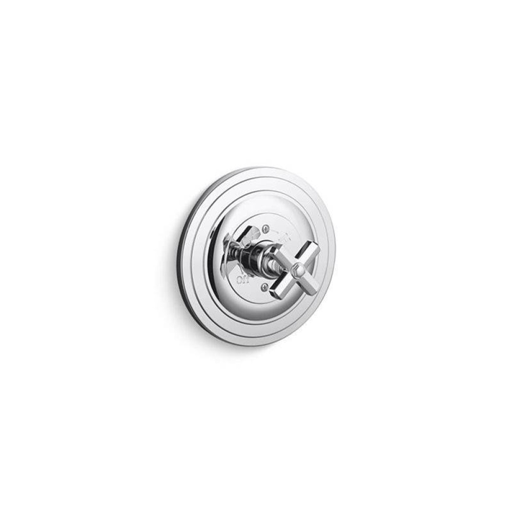Town Pressure Balance Trim, Cross Handle