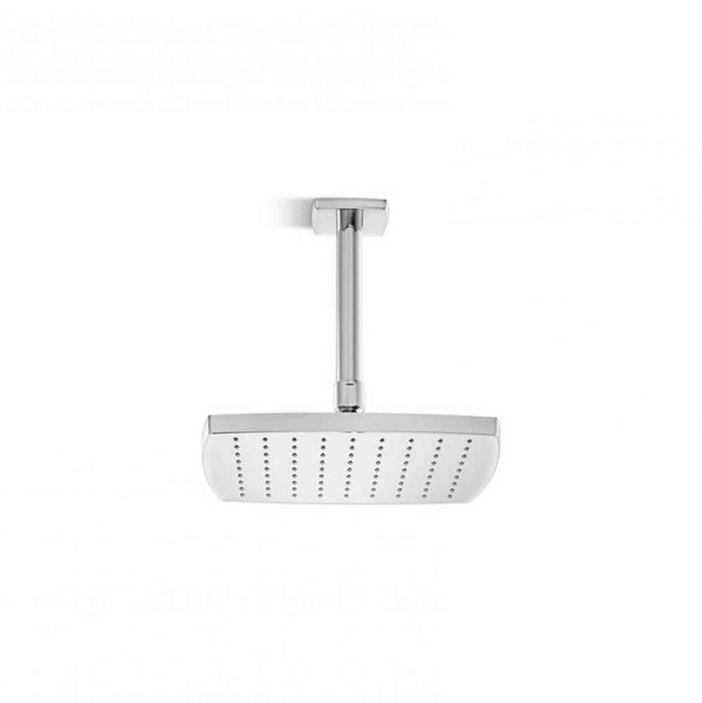 Soft Modern Small Rain Showerhead, 9'' (1.75 Gpm)