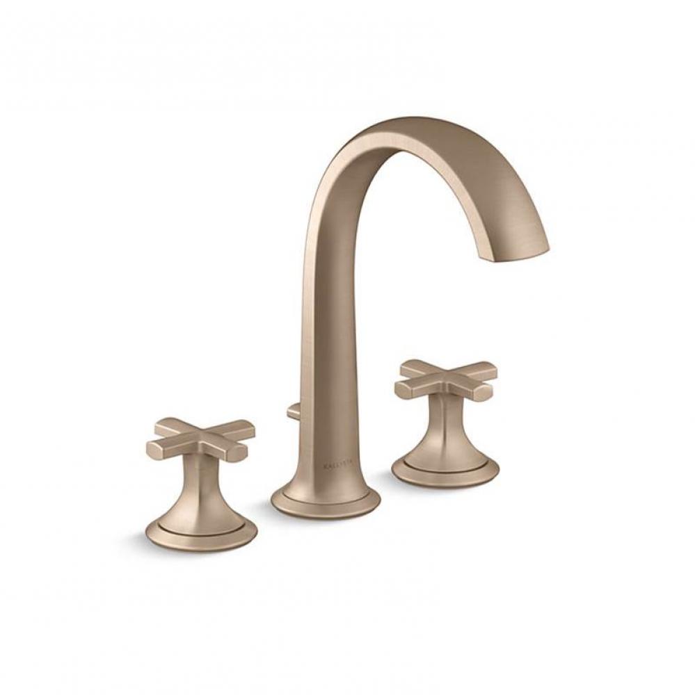 Script® Deck-Mount Bath Faucet W/ Diverter, Cross Handles