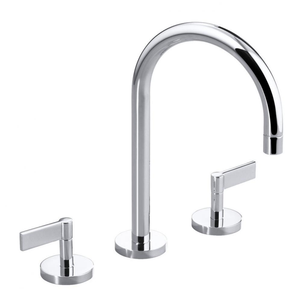 One™ Basin Set, Gooseneck, Lever Handle