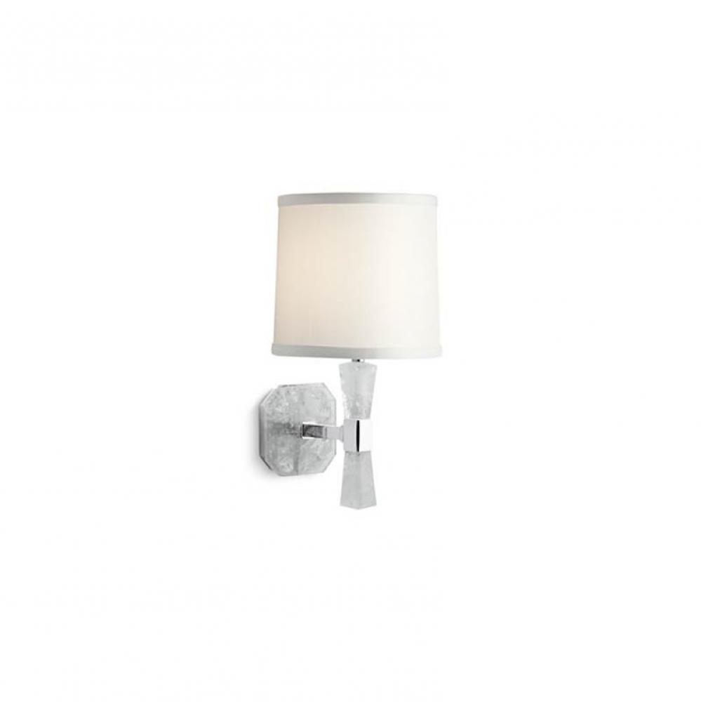 Counterpoint Rockcrystl Sconce Crema