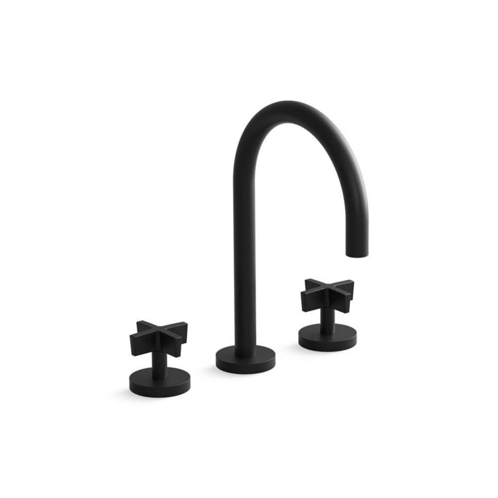 One™ Basin Set, Gooseneck, Cross Handle