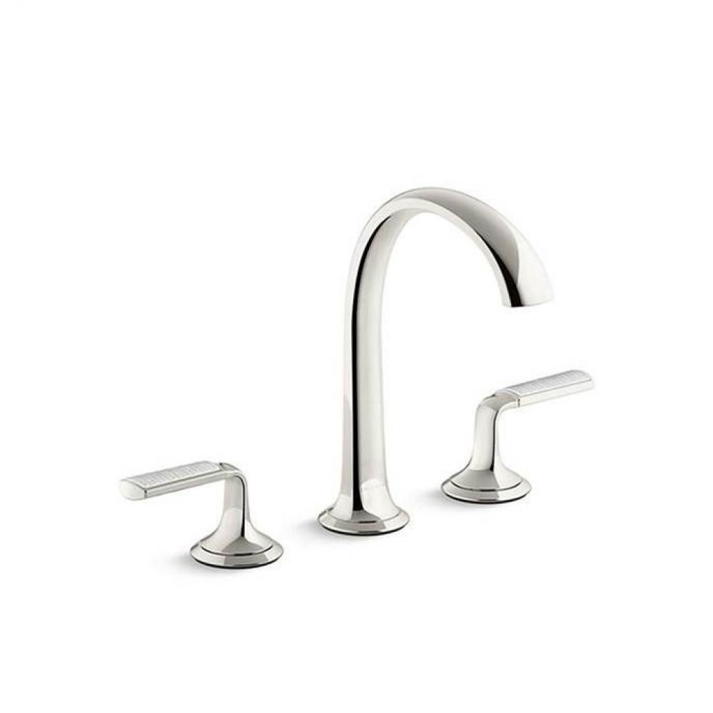 Script® Sink Faucet, Arch Spout, Frost Wave Lever Handles