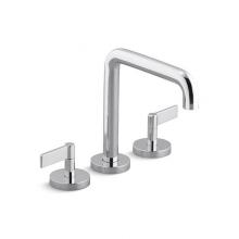 Kallista P24405-LV-CP - One™ Deck-Mount Bath Faucet, Tall Spout, Lever Handles