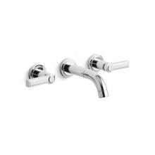 Kallista P24201-LV-CP - Vir Stil® Minimal Wall-Mount Sink Faucet, Lever Handles