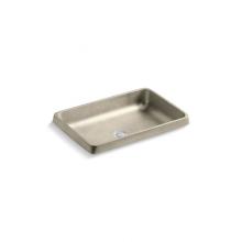 Kallista P72062-00-WHB - Trinidad Rectangular White Bronze Vessel