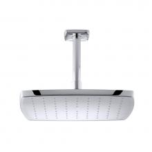 Kallista P21514-00-AG - Soft Modern Large Rain Showerhead, 11'' (2.5 Gpm)