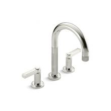 Kallista P24103-LV-CP - Vir Stil® Deck-Mount Bath Faucet, Lever Handles