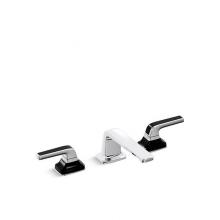 Kallista P24706-CB-CP - Per Se Sink Faucet, Black Crystal