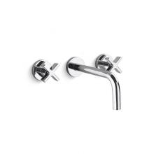 Kallista P24410-CR-CP - One™ Wall-Mount Sink Faucet, Cross Handles