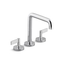 Kallista P21802-LV-CP - One™ Deck-Mount Bath Faucet, Tall Spout, Lever Handles