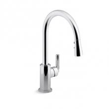Kallista P25516-00-CP - Vir Stil® Pull-Down Kitchen Faucet