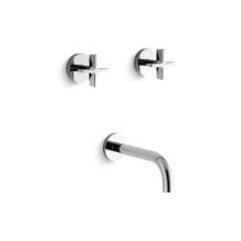 Kallista P24425-CR-CP - One™ Wall-Mount Bath Faucet, Cross Handles