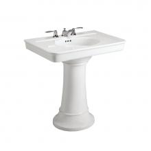 Kallista P72037-00-0 - Tuxedo™ Pedestal Lavatory