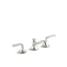 Kallista P25054-FRW-AD - Script® Sink Faucet, Low Spout, Frost Wave Lever Handles