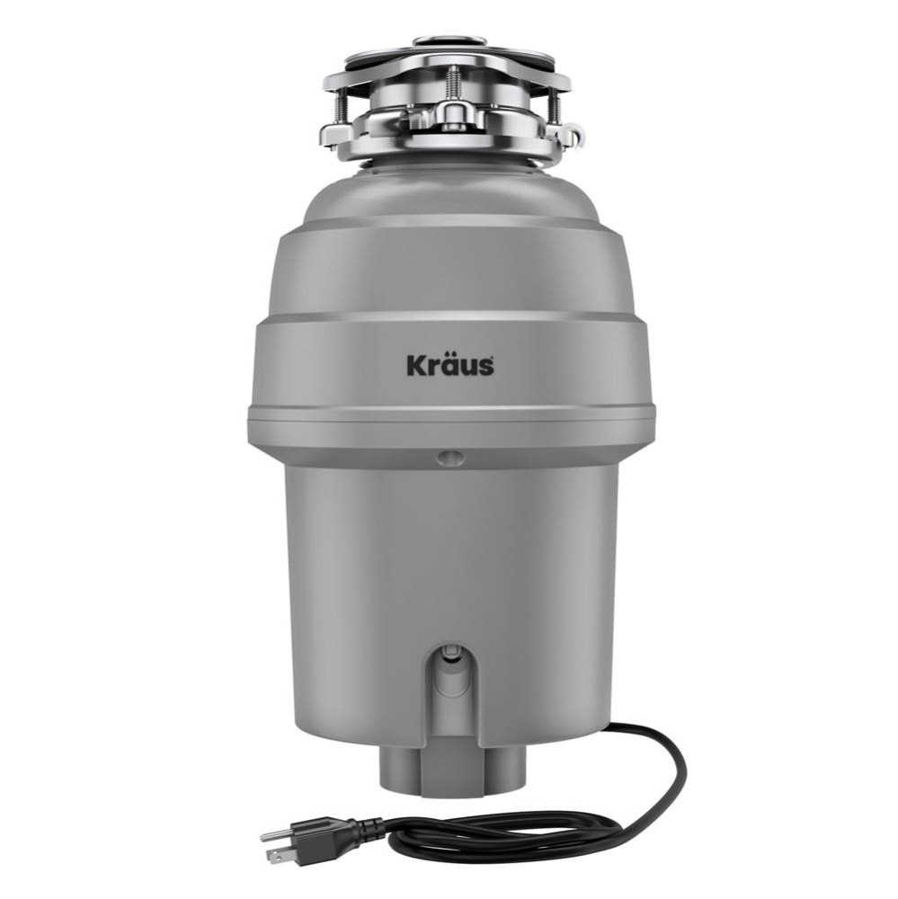WasteGuard™ High-Speed 1 HP Continuous Feed Ultra-Quiet Motor Garbage Disposal with Power Cord a