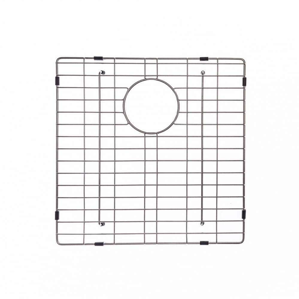 Stainless Steel Bottom Grid with Protective Anti-Scratch Bumpers for KHF203-33 Kitchen Sink Left B