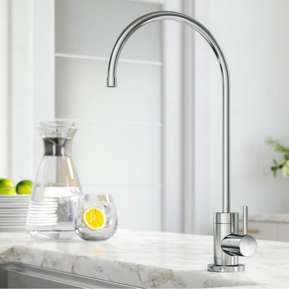 Purita 100 percent Lead-Free Kitchen Water Filter Faucet in Chrome