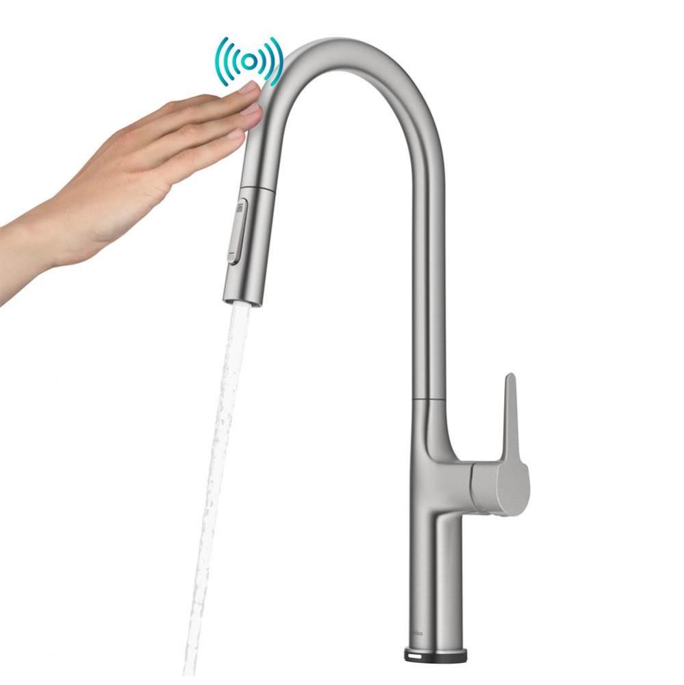 KRAUS® Oletto™ Tall Modern Single-Handle Touch Kitchen Sink Faucet