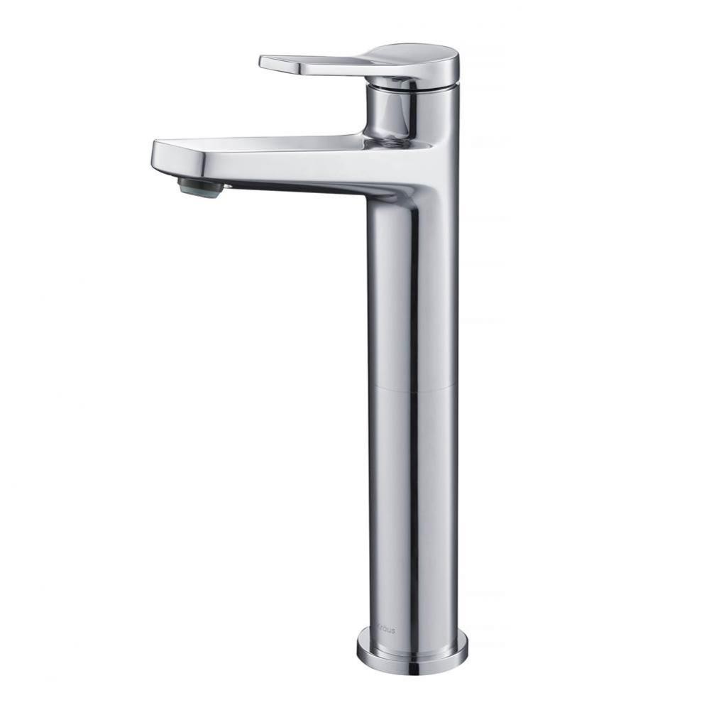 Indy Single Handle Vessel Bathroom Faucet in Chrome