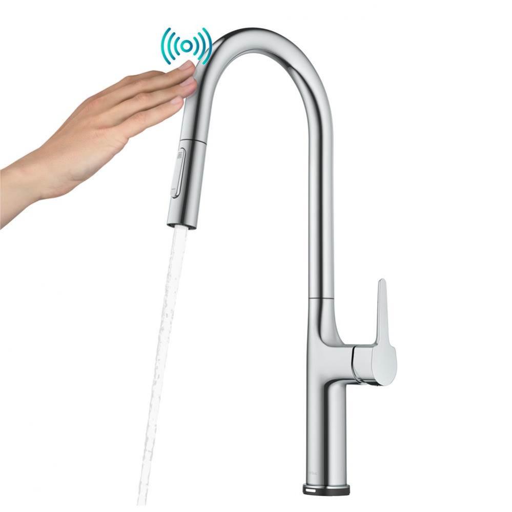 KRAUS® Oletto™ Tall Modern Single-Handle Touch Kitchen Sink Faucet