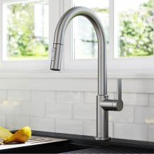 Kraus KPF-2820SFS - Oletto Single Handle Pull-Down Kitchen Faucet in Spot Free Stainless Steel