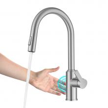 Kraus KSF-2830SFS - KRAUS® Oletto™ Touchless Sensor Pull-Down Single Handle Kitchen Faucet in Spot-Free Stainle
