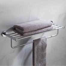 Kraus KEA-18842CH - Elie Bathroom Shelf with Towel Bar, Chrome Finish