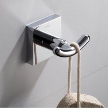 Kraus KEA-17702CH - Ventus Bathroom Robe and Towel Double Hook, Chrome Finish