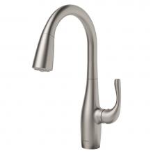 Kraus KPF-1670SFS - Esina Spot Free Stainless Steel Finish Dual Function Pull-Down Kitchen Faucet