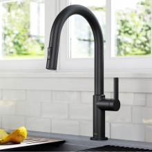 Kraus KPF-2820MB - Oletto™ Single Handle Pull-Down Kitchen Faucet in Matte Black