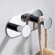 Kraus KEA-18803CH - Elie Bathroom Robe and Towel Double Hook, Chrome Finish