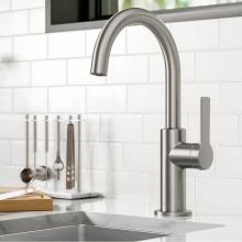 Kraus KPF-2822SFS - Oletto Single Handle Kitchen Bar Faucet in Spot Free Stainless Steel