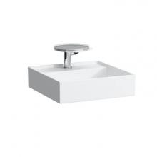 Kartell By Laufen H8153317598151 - Kartell by Laufen Small washbasin, with special hidden outlet (460x460mm)