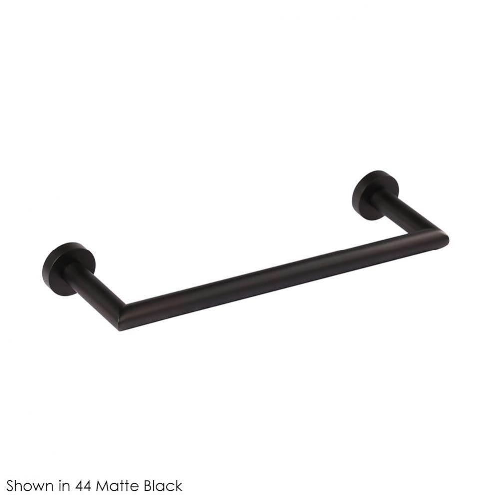 Wall-mount towel bar made of chrome plated brass  W:12'',D: 3 5/8''