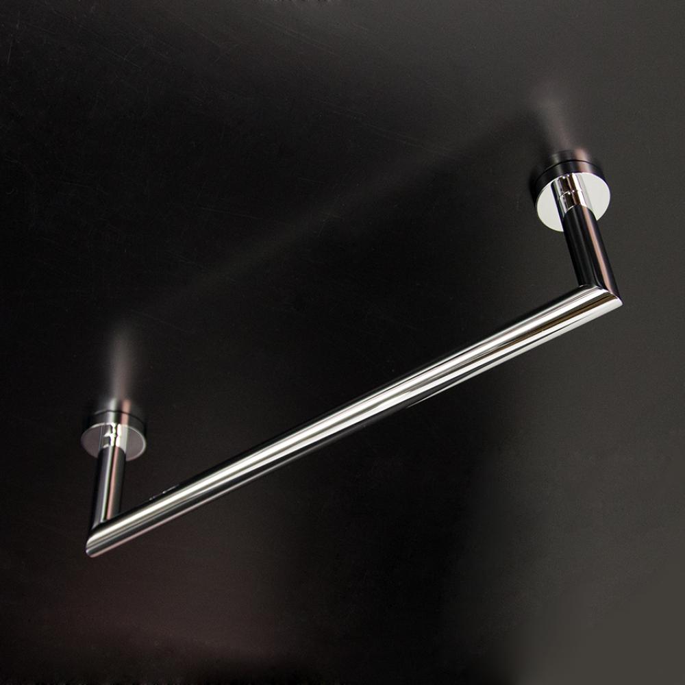 Wall mount towel bar made of chrome plated brass W:24 1/1'', D: 3 5/8''