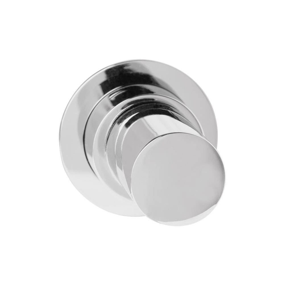 Trim Only - Built-in Single-lever Mixer with Round Escutcheon, Requires Remote Pressure Balancing