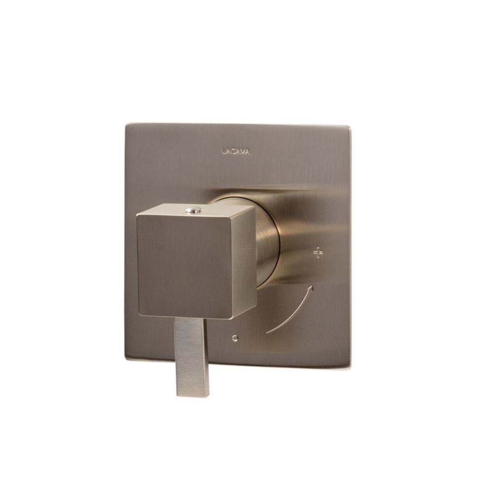 Kubista Trim - Built-in Progressive Pressure Balancing Mixer with A Lever Handle and Squared Backp