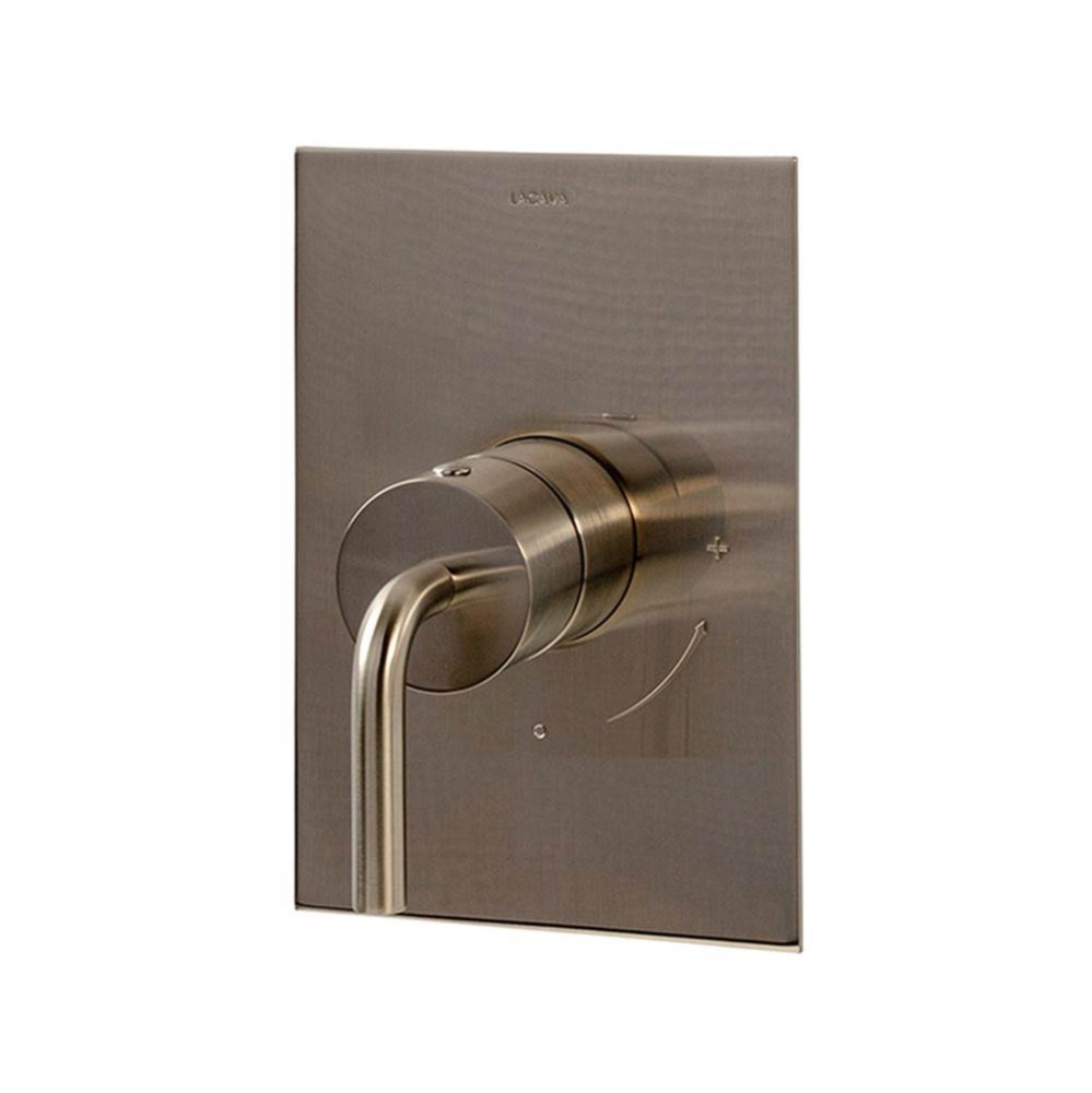 Cigno Trim - Built-in Progressive Pressure Balancing Mixer with A Curved Lever Handle and Squared