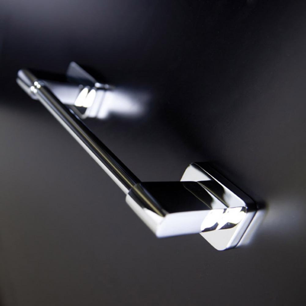 Wall mount towel bar made of chrome plated brass W: 25 3/4'', D: 2 5/8''
