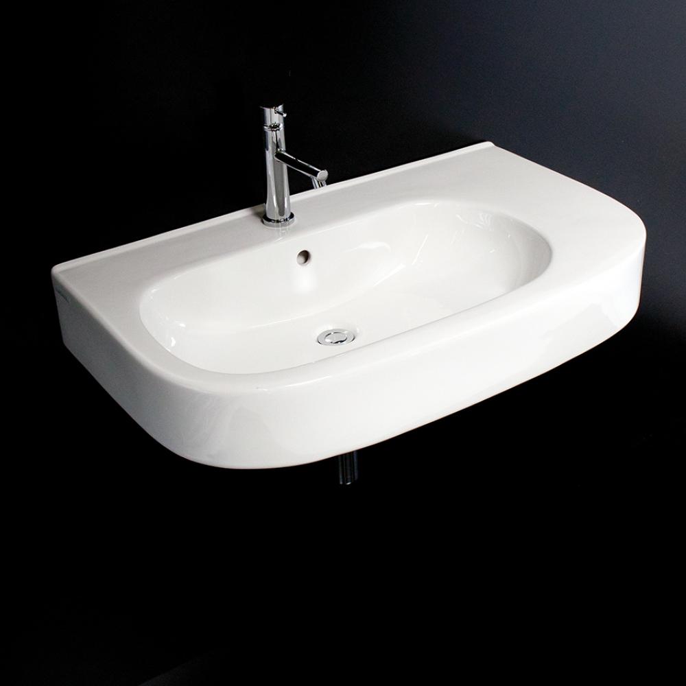 Vanity top porcelain Bathroom Sink with overflow W: 31 3/4, D:19'', H:7 1/8''