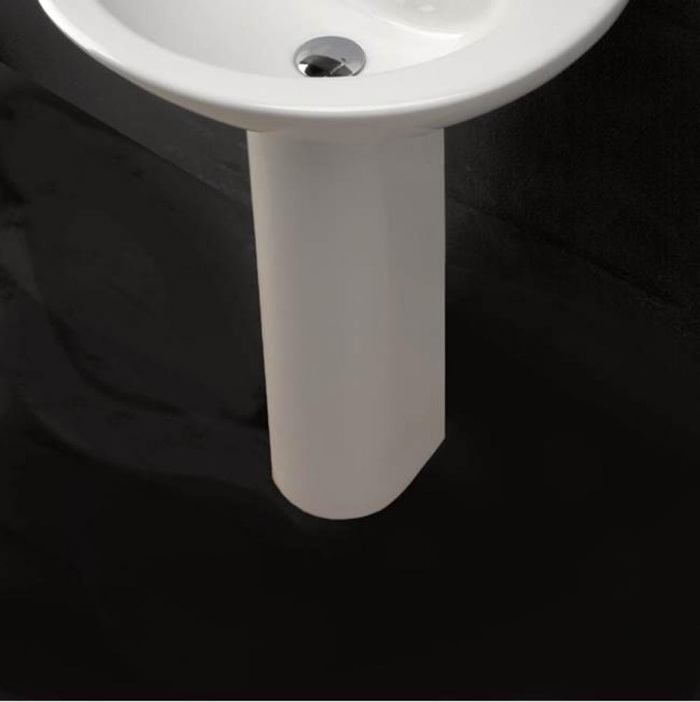 Porcelain pedestal for washbasins #2952, 2962, 4271, 4272, 4281, or  4281, 7''W x 6 1/4&