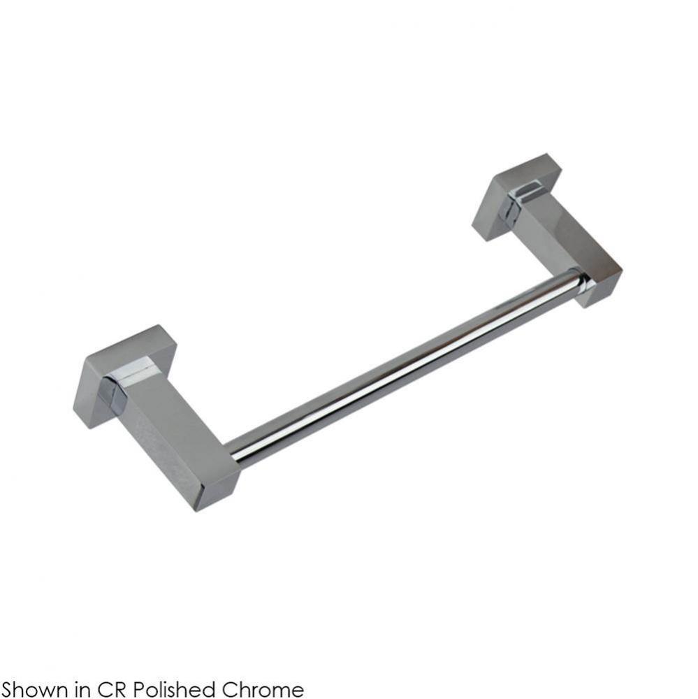 Wall-mount 18 5/8''W  towel bar  made of chrome plated brass.