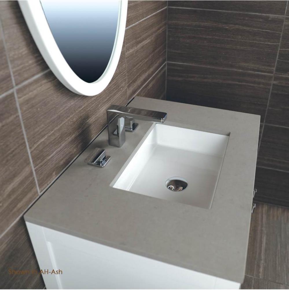 Countertop for vanity STL-F-30A & B andSTL-WA & B, with a cut-out for Bathroom Sink 5452UN