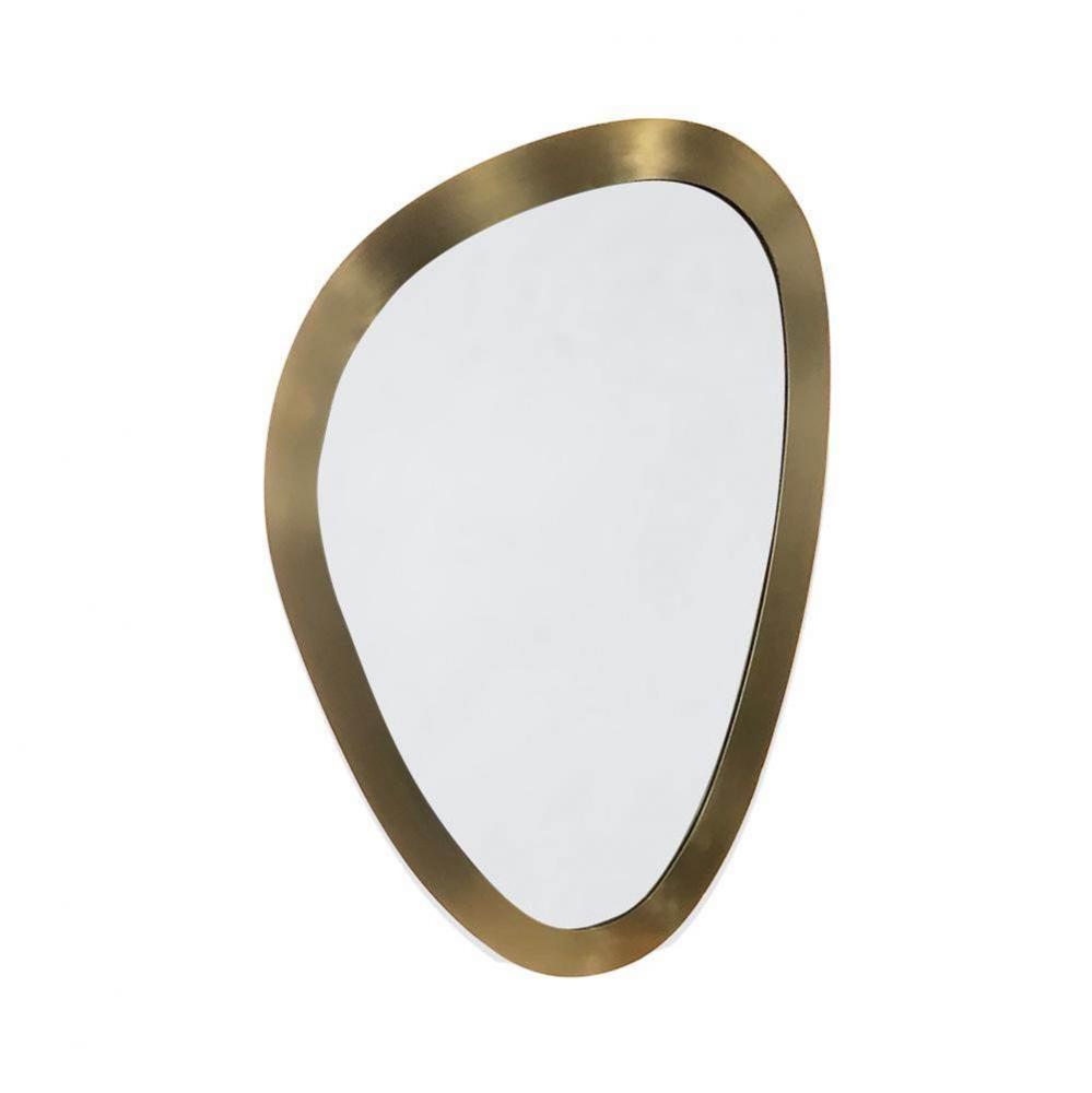 Wall hung mirror with metal frame surround. Add on ACC4 LED lighting available. Can be mounted in